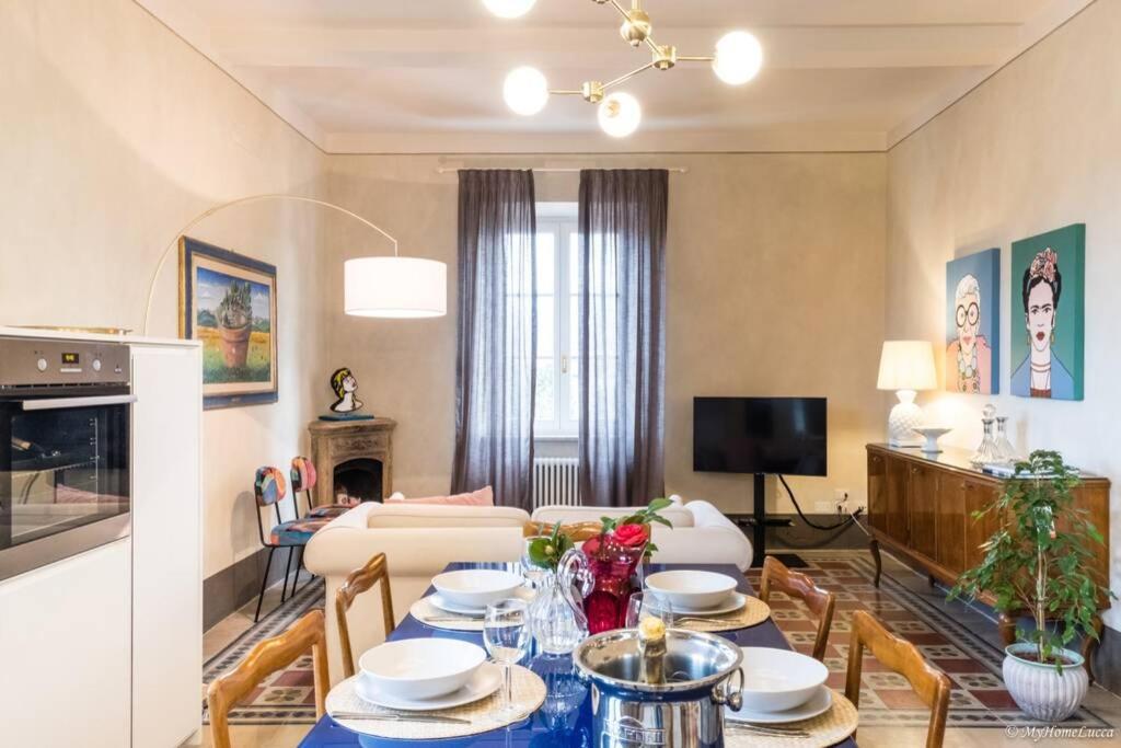 Casa Maria - Attico Di Lusso Vicino Alle Mura Lucca Ngoại thất bức ảnh