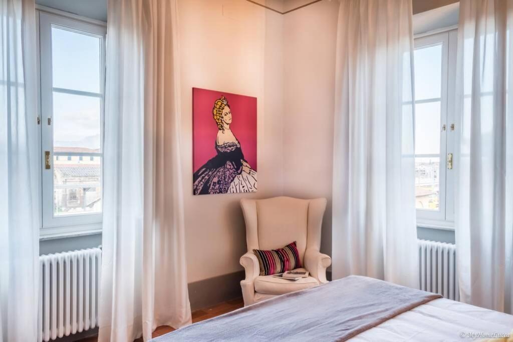 Casa Maria - Attico Di Lusso Vicino Alle Mura Lucca Ngoại thất bức ảnh